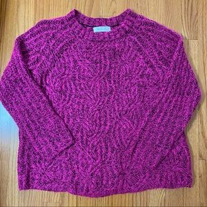 Two By Vince Camuto Sweater in Dark Pink
